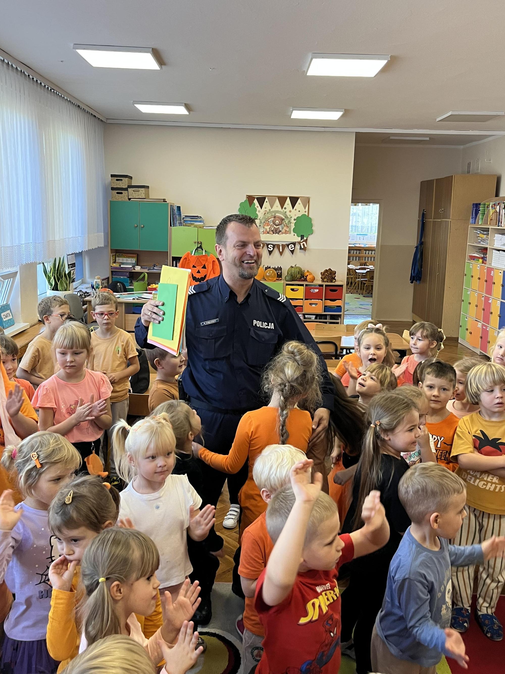 spotkanie z policjantem